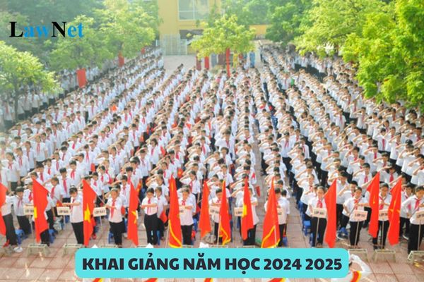 Đếm ngược mấy ngày nữa khai giảng năm học 2024 2025?