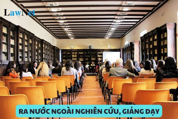 Standards for Vietnamese citizens going abroad for scientific research or teaching