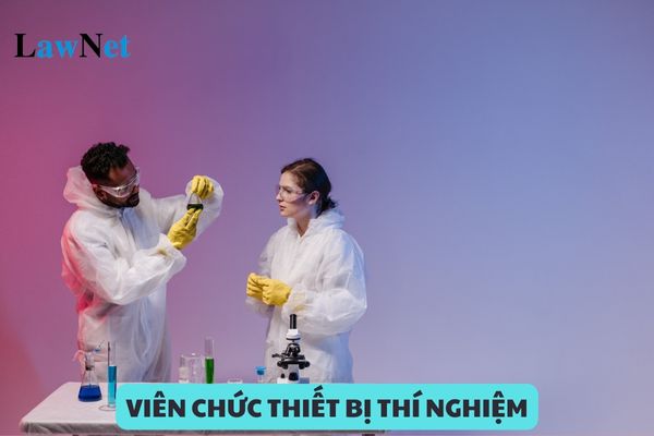 Tiêu chuẩn chức danh nghề nghiệp viên chức thiết bị thí nghiệm trường THPT công lập?