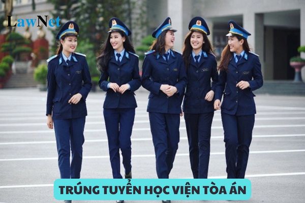 Danh sách 310 thí sinh trúng tuyển Học viện Tòa án 2024? Điểm chuẩn Học Viện Tòa án 2024?