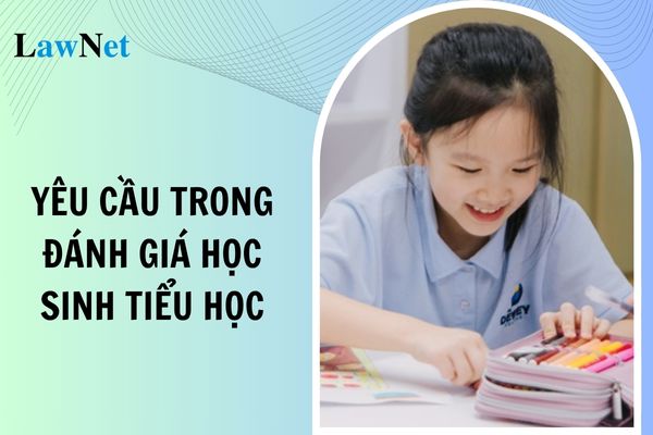 Những yêu cầu trong đánh giá học sinh tiểu học năm học 2024 2025?