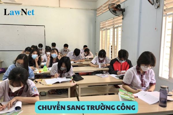 Điều kiện học sinh THPT tư thục chuyển sang trường công?