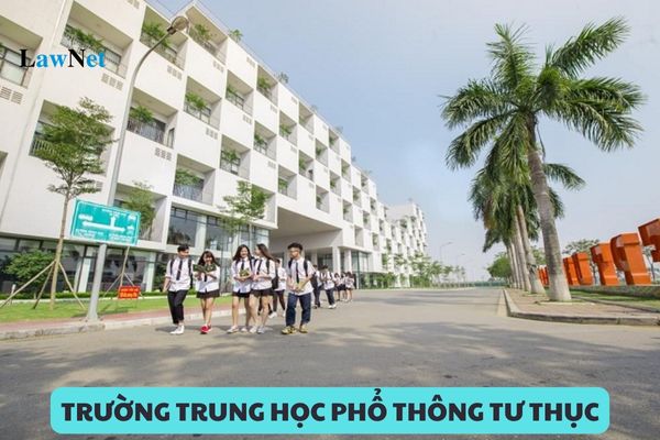 Ai có thẩm quyền cho phép thành lập trường trung học phổ thông tư thục?