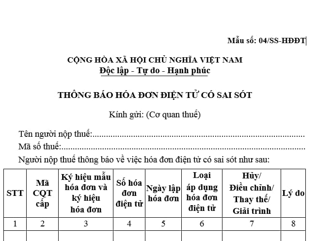 Được hủy hóa đơn điện tử có sai sót trong trường hợp nào? Quy trình và thời hạn hủy hóa đơn điện tử có sai sót được quy định ra sao?