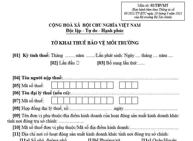 Người nộp thuế không phải nộp hồ sơ khai thuế trong trường hợp nào? Các loại thuế nào phải khai theo tháng? 