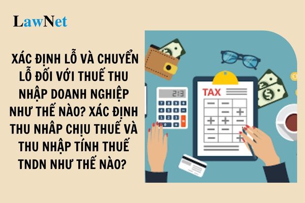 Quy định về xác định lỗ và chuyển lỗ đối với thuế thu nhập doanh nghiệp? Xác định thu nhâp chịu thuế và thu nhập tính thuế đối với thuế TNDN như thế nào