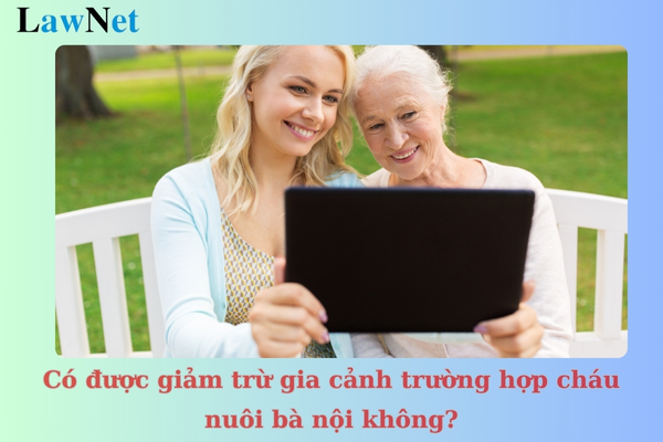 Có được giảm trừ gia cảnh trường hợp cháu nuôi bà nội không? Hồ sơ chứng minh người phụ thuộc như thế nào? 