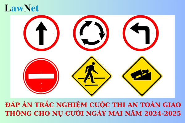 Đáp án trắc nghiệm cuộc thi An toàn giao thông cho nụ cười ngày mai dành cho học sinh cấp trung học cơ sở năm học 2024-2025?