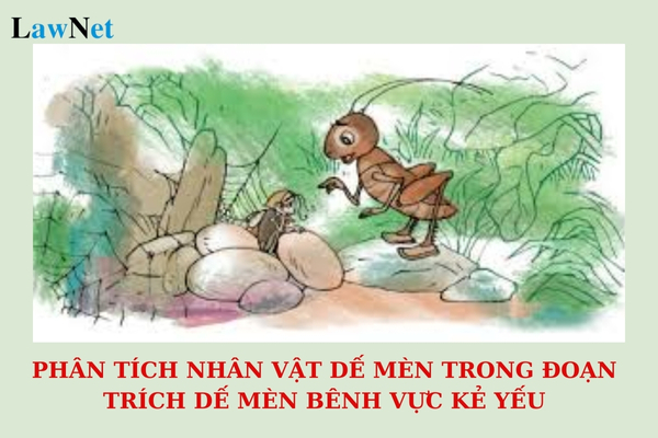 Mẫu đoạn văn phân tích nhân vật Dế Mèn trong đoạn trích Dế Mèn bênh vực kẻ yếu lớp 4?