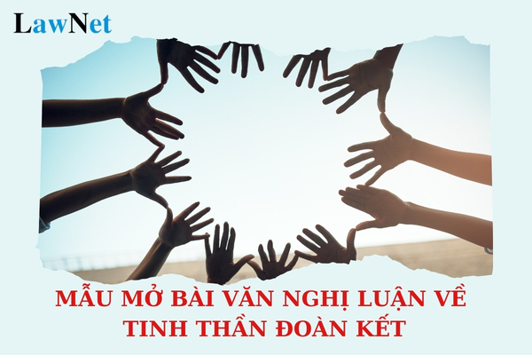 Mẫu mở bài văn nghị luận xã hội về tinh thần đoàn kết hay nhất?