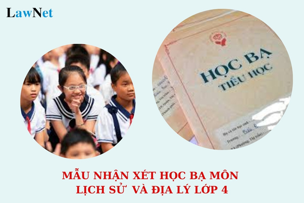 Nhận xét học bạ