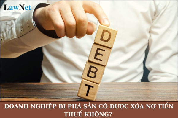 Doanh nghiệp bị phá sản có được xóa nợ tiền thuế không? Ai là người có thẩm quyền xóa nợ tiền thuế?