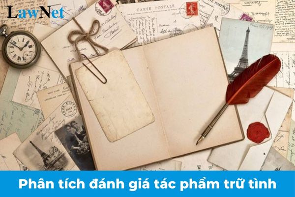 Mẫu viết văn bản nghị luận phân tích đánh giá một tác phẩm trữ tình?