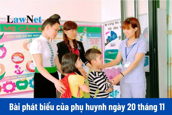 Mẫu bài phát biểu của phụ huynh nhân ngày 20 tháng 11 mới nhất? Giữ gìn, bảo vệ truyền thống đạo đức nhà giáo bằng cách nào?