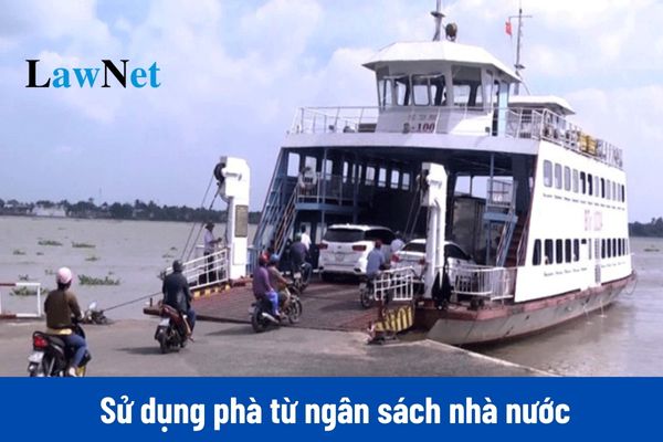 From January 1, 2025, who is exempted from ferry service fees from the state budget?