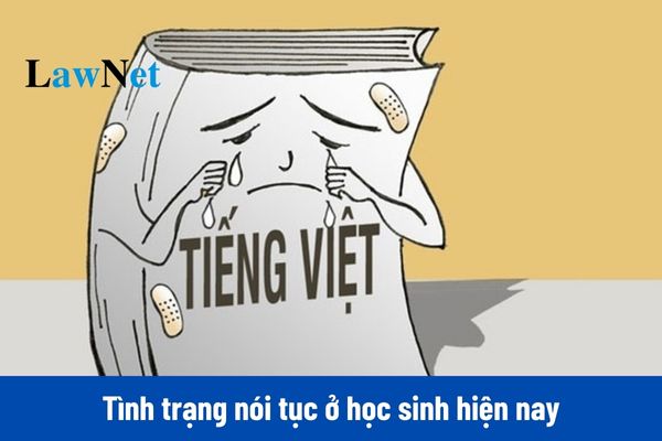 Mẫu viết bài văn trình bày ý kiến về tình trạng nói tục ở học sinh hiện nay môn Ngữ văn lớp 6?