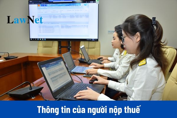 Thông tin người nộp thuế có được cơ quan thuế bảo mật không?