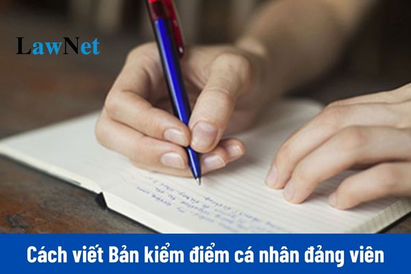 Nội dung viết mẫu 2A, 2B Bản kiểm điểm cá nhân đảng viên 2024 chi tiết?