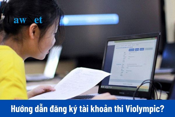 Hướng dẫn cách đăng ký tài khoản thi Violympic năm 2024 - 2025?