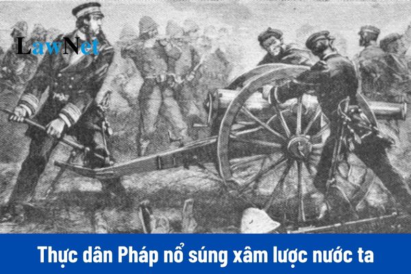 Thực dân pháp nổ súng xâm lược nước ta vào năm nào? 