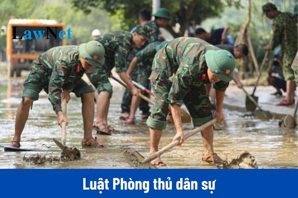 Luật Phòng thủ dân sự có hiệu lực từ ngày, tháng, năm nào?