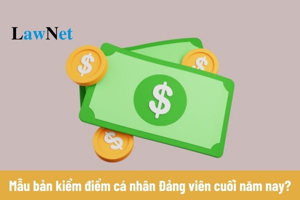 Mẫu 02A bản kiểm điểm cá nhân Đảng viên cuối năm 2024?