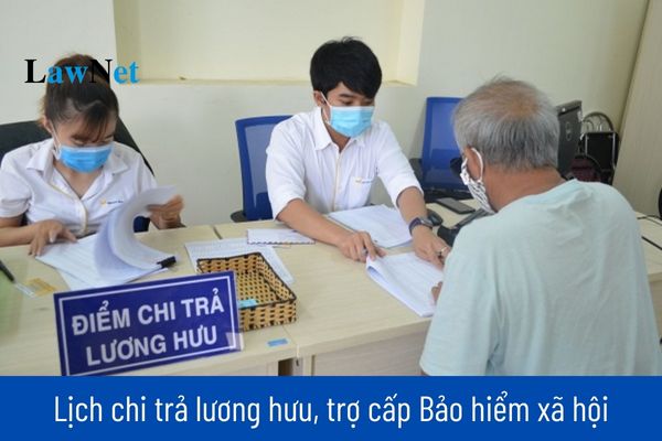 Lịch nhận lương hưu, trợ cấp BHXH tháng 11/2024?