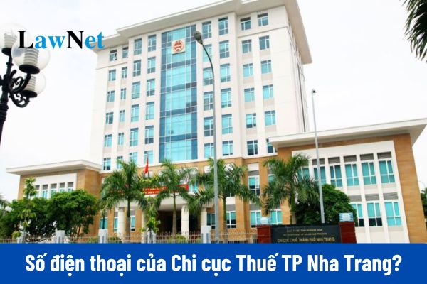 What is the phone number of the Nha Trang City Tax Department?