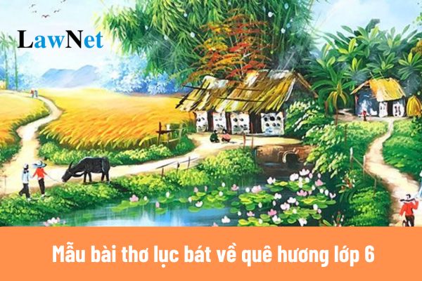 4+ Mẫu bài thơ lục bát về quê hương lớp 6?