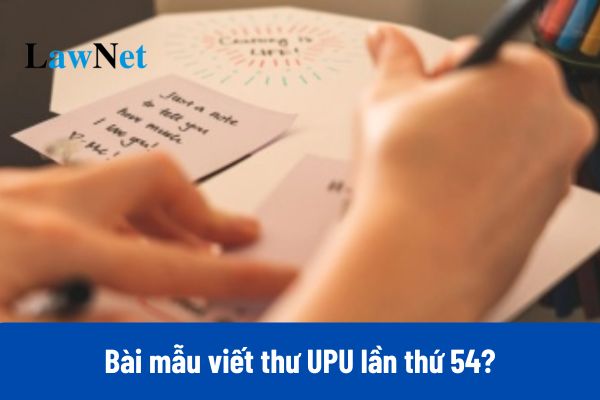 Top 17+ Bài mẫu viết thư UPU lần thứ 54 năm 2025 tưởng tượng bạn là đại dương hay và cảm xúc?