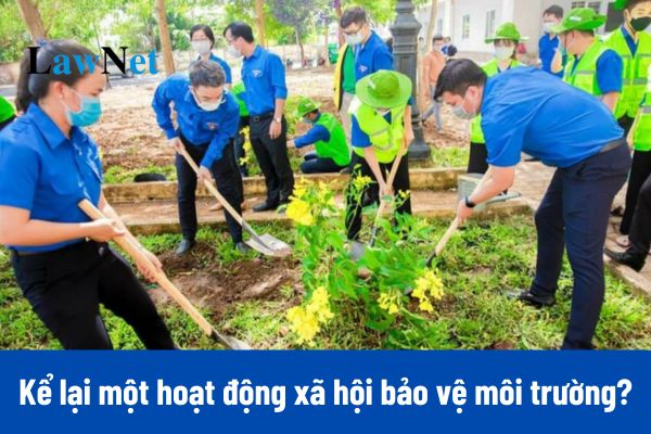 5+ Mẫu viết bài văn kể lại một hoạt động xã hội bảo vệ môi trường?