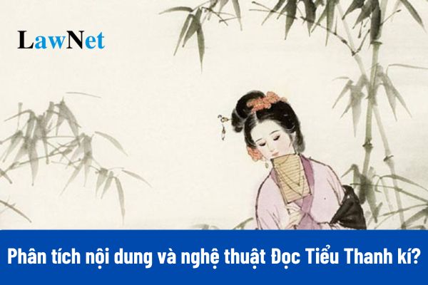 Phân tích, đánh giá nội dung và nghệ thuật Đọc Tiểu Thanh kí môn Ngữ văn lớp 10?