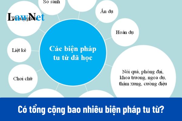 Có tổng cộng bao nhiêu biện pháp tu từ mà học sinh được học ở môn Ngữ văn lớp 6?