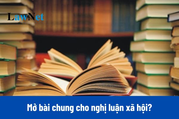 8+ Mẫu mở bài chung cho nghị luận xã hội?