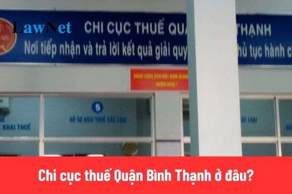 Where is the Binh Thanh District Tax Department?