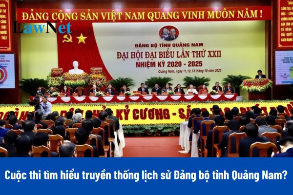 Answers for Week 4 of the Competition on Quang Nam's Historical and Cultural Traditions and History of the Communist Party in Quang Nam Province