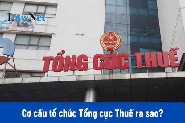 Cơ cấu tổ chức Tổng cục Thuế ra sao?