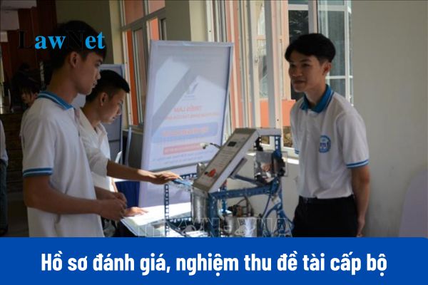 Từ ngày 05/1/2025, hồ sơ đánh giá, nghiệm thu đề tài cấp bộ của Bộ Giáo dục và Đào tạo bao gồm những gì?