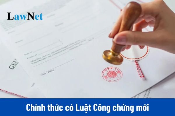 Chính thức có Luật Công chứng 2024? 