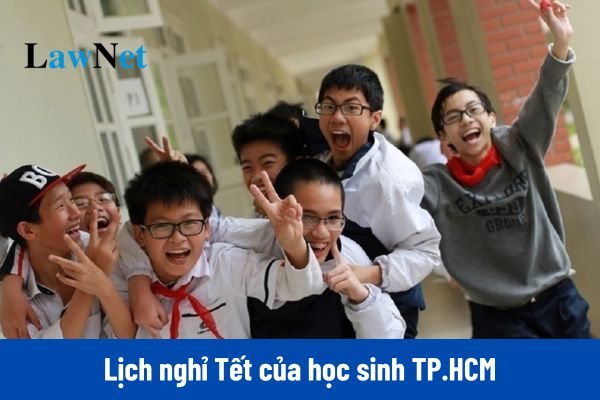 Học sinh TP HCM nghỉ mấy ngày vào Tết Nguyên Đán 2025?