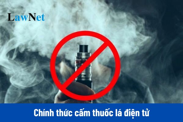 Chính thức cấm thuốc lá điện tử theo Nghị quyết 173? 