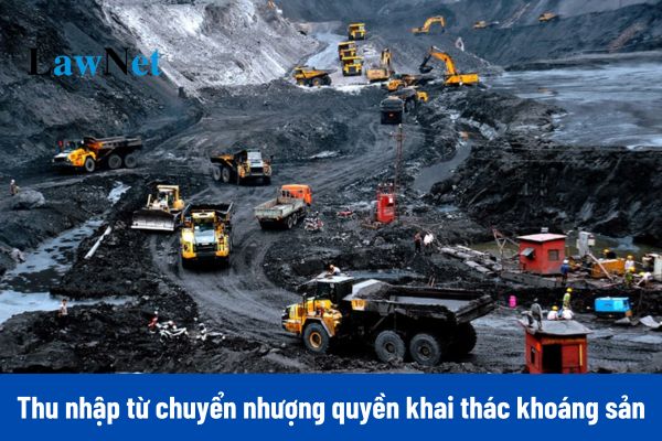 Thu nhập từ chuyển nhượng quyền khai thác khoáng sản cho đơn vị trong cùng một địa bàn có thuộc đối tượng chịu thuế TNDN?