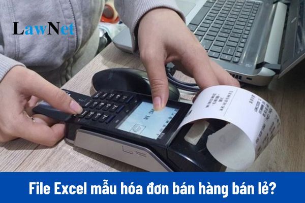 File Excel mẫu hóa đơn bán hàng bán lẻ?