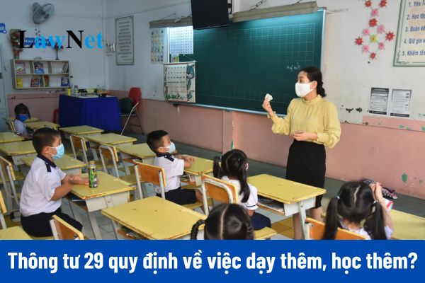 Chính thức có Thông tư 29/2024/TT-BGDĐT quy định về việc dạy thêm, học thêm?