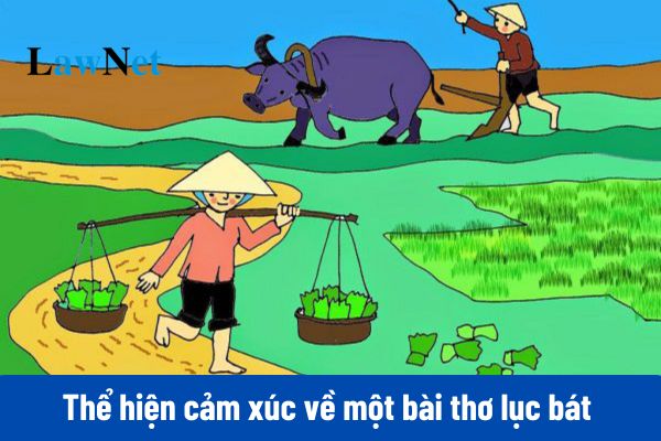 Mẫu viết đoạn văn thể hiện cảm xúc về một bài thơ lục bát môn Ngữ văn lớp 9?