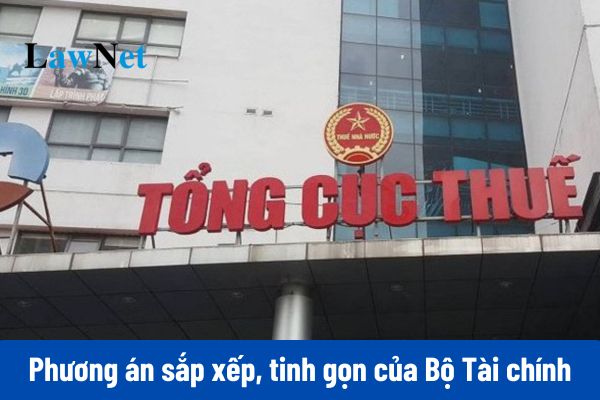 Phương án sắp xếp, tinh gọn bộ máy tổ chức của Bộ Tài chính như thế nào theo Báo cáo 219/BC-BNV?