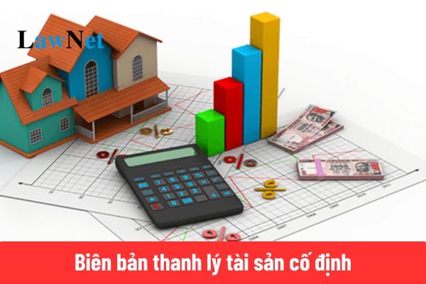 Mẫu biên bản thanh lý tài sản cố định theo Thông tư 200/2014?