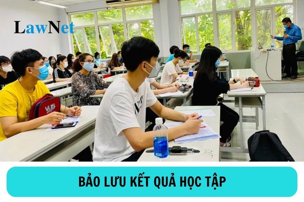 Thời gian bảo lưu kết quả học tập của sinh viên cao đẳng theo phương thức đào tạo theo niên chế là bao lâu?