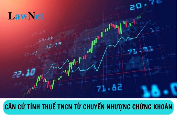 Căn cứ tính thuế thu nhập cá nhân đối với hoạt động chuyển nhượng chứng khoán?