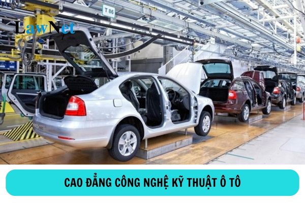 Học cao đẳng công nghệ kỹ thuật ô tô ra trường làm gì?